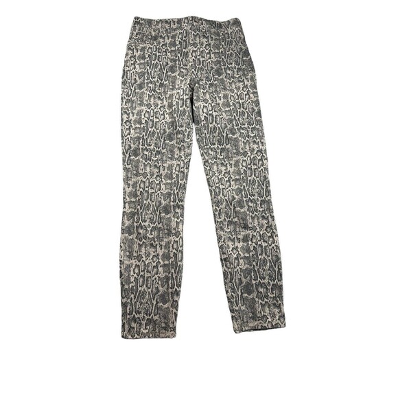 Spanx Leggings Women Medium Taupe Snakeskin Jean-ish Ankle‎ - Picture 1 of 5